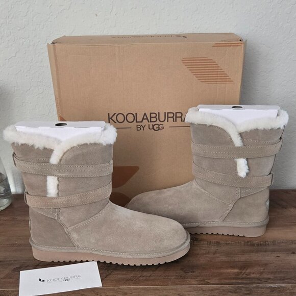 NIB KOOLABURRA By UGG DELENE SHORT Sz 8 - Picture 12 of 12